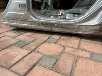 ชิ้นส่วนตัวถังท้ายรถ задняя часть кузова цвет 1F7 TOYOTA PRIUS OEM 61601-47090 61602-47091 ZVW30 2012 SILVER 1F7
