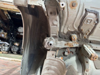 ชิ้นส่วนตัวถังท้ายรถ задняя часть кузова цвет 1F7 TOYOTA PRIUS OEM 61601-47090 61602-47091 ZVW30 2012 SILVER 1F7