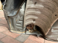 ชิ้นส่วนตัวถังท้ายรถ задняя часть кузова цвет 1F7 TOYOTA PRIUS OEM 61601-47090 61602-47091 ZVW30 2012 SILVER 1F7
