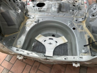 ชิ้นส่วนตัวถังท้ายรถ задняя часть кузова цвет 1F7 TOYOTA PRIUS OEM 61601-47090 61602-47091 ZVW30 2012 SILVER 1F7
