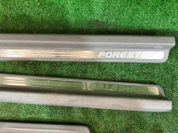 Sill trims SUBARU FORESTER OEM 94060SA080ND 94060SA090ND 94061SA001ND 94061SA011ND SG5 2007 GREY 61K