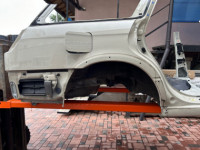 リアボディセクション Rear cut цвет 8L5 SUBARU LANCASTER OEM 51410AE170, 51410AE160 BH9 BHE 1998 BEIGE 8L5