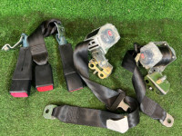 Rear seat belts TOYOTA PRIUS OEM 73360-47112-C0 73360-47112-C0 73480-47051-C0 ZVW30 2013 SILVER 1F7