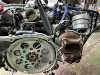 エンジン EJ206DXEBE 2 модель SUBARU LEGACY OEM 10100BJ320 BH5 2002 EJ206 AT