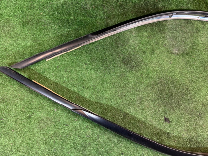 Window deflectors SUBARU LEGACY BP5 2008 SILVER C6Z