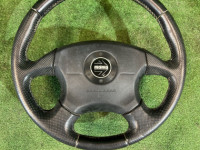 ステアリングホイール SUBARU LANCASTER OEM 34311AE080 BH9 2003 GREEN / GREY 1U6