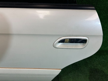 Дверь задняя левая цвет 07C SUBARU LANCASTER OEM 60400AE430 BHE BH9 2001 WHITE PEARL 07C / 081