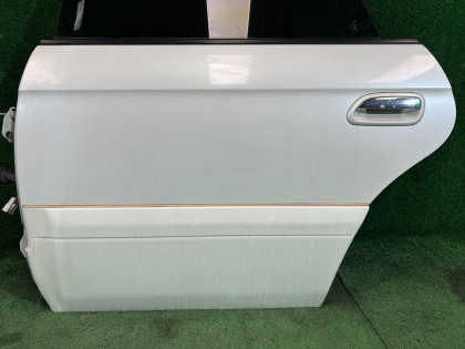 Дверь задняя левая цвет 07C SUBARU LANCASTER OEM 60400AE430 BHE BH9 2001 WHITE PEARL 07C / 081