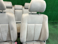 シートセット SUBARU LANCASTER OEM 64010AE700GE, 64010AE710GE, 64221AE130GE, 64231AE360GE BHE BH9 BH5 2001 WHITE PEARL 07C / 081