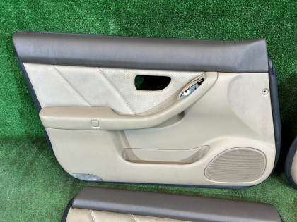 Door trim panels SUBARU LANCASTER OEM 94210AE600AD, 94210AE610AD, 94220AE420AD, 94220AE430AD BHE BH9 BH5 2001 WHITE PEARL 07C / 081