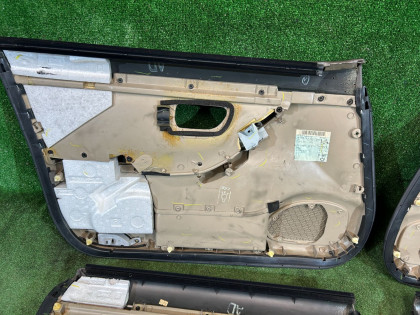 Door trim panels SUBARU LANCASTER OEM 94210AE600AD, 94210AE610AD, 94220AE420AD, 94220AE430AD BHE BH9 BH5 2001 WHITE PEARL 07C / 081