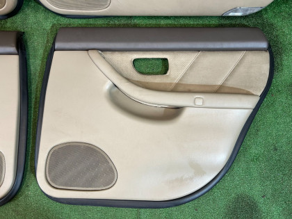 Door trim panels SUBARU LANCASTER OEM 94210AE600AD, 94210AE610AD, 94220AE420AD, 94220AE430AD BHE BH9 BH5 2001 WHITE PEARL 07C / 081
