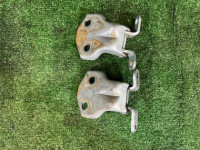 右フロントドアヒンジ Левые SUBARU LEGACY OEM 61220AC000 61220AC010 BH5 2002 SILVER 01G
