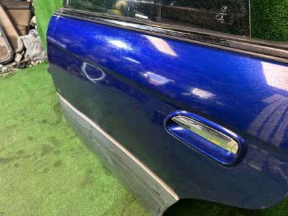 ประตูหลังซ้าย SUBARU LANCASTER OEM 60400AE430 BHE BH9 2001 BLUE / GREY 1U3