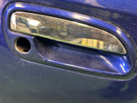 Porta dianteira direita SUBARU LANCASTER OEM 60009AE040 BHE BH9 2001 BLUE / GREY 1U3