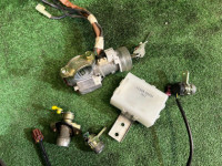 สวิตช์กุญแจสตาร์ท Комплект замков SUBARU LANCASTER OEM 57491AE740 BHE BH9 BH5 2001 BLUE / GREY 1U3
