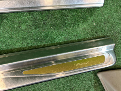 Sill trims тюнинг SUBARU LANCASTER OEM 94060AE000GE, 94060AE010GE, 94061AE000GE, 94061AE010GE BHE BH9 BH5 2001 BLUE / GREY 1U3