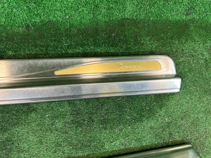 Sill trims тюнинг SUBARU LANCASTER OEM 94060AE000GE, 94060AE010GE, 94061AE000GE, 94061AE010GE BHE BH9 BH5 2001 BLUE / GREY 1U3