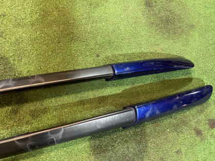 Barras de techo SUBARU LANCASTER OEM 91151AE040MV, 91151AE050MV BHE BH9 BH5 2001 BLUE / GREY 1U3