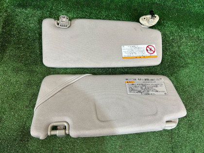 Sun visors SUBARU LEGACY OEM 92011AG120OR 92011AG110OR BP5 2007 SILVER C6Z
