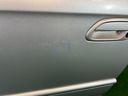 左フロントドア SUBARU LEGACY OEM 60009AE010 BHE BH9 BH5 BE5 BE9 BEE 2001 SILVER 01G