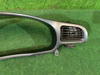 メーターパネルベゼル SUBARU LEGACY OEM 66180AE000 BE9 2001 SILVER 01G