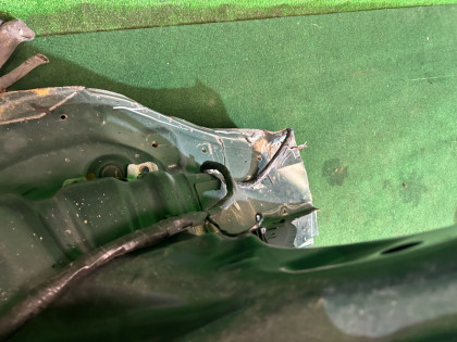 Right rear fender SUBARU LANCASTER OEM 51410AE160 BH9 2003 GREEN / GREY 1U6