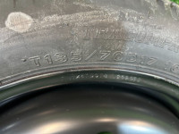 Spare wheel Brembo OK T135/70D17 SUBARU LEGACY OEM 28121FE020, 28151FE001 BLE 2003