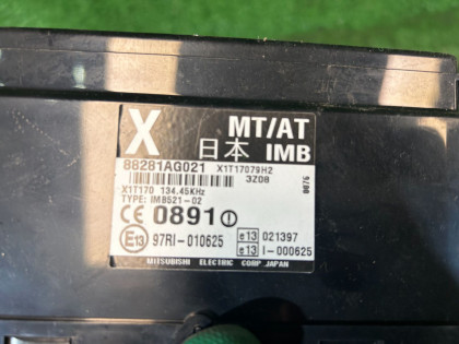 Canhão da ignição SUBARU LEGACY OEM 57491AG051 BLE 2003 BLACK 32J