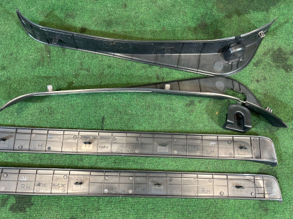 スカッフプレート SUBARU LEGACY OEM 94060AG170, 94060AG180, 94061AG080, 94061AG090 BLE BL5 BL9 2003 BLACK 32J