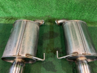 Muffler canisters Corazon SUBARU LEGACY OEM 44380AG250 44380AG240 BL9 BL5 BLE 2008 EJ253 AT