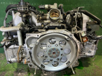 エンジン 2 модель SUBARU LANCASTER OEM 10100BF970 BH9 2001 EJ254 AT