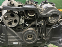 エンジン 2 модель SUBARU LANCASTER OEM 10100BF970 BH9 2001 EJ254 AT