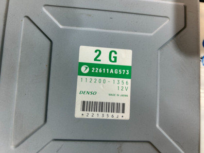 Centralina do motor SUBARU FORESTER OEM 22611AG573 SG5 2007 EJ205 AT
