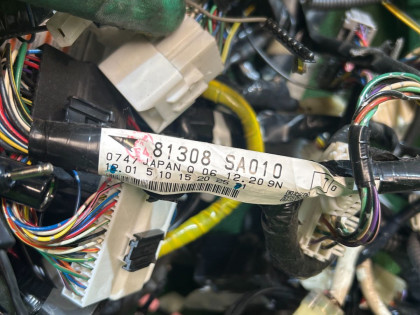 ワイヤーハーネス SUBARU FORESTER OEM 81250SA060 81340SA000 81308SA010 SG5 2007 EJ205 AT
