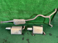 หม้อพักไอเสีย и средняя часть SUBARU OUTBACK OEM 44300AG651 44300AG641 44620AA411 BP9 2006 EJ253 AT