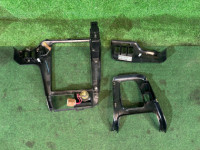オーディオパネルセット SUBARU LANCASTER OEM 66060AE360 66150AE250 66050AE260 BH9 2001 GREEN 1U7