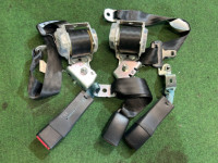 Rear seat belts TOYOTA PRIUS OEM 73360-47112-C0 73360-47112-C0 73480-47051-C0 ZVW30 2013 1F7 SILVER