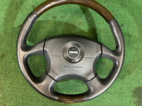 พวงมาลัย SUBARU LANCASTER OEM 34311AE080 98211AE060ML BH9 2001 GREEN 1U7