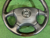พวงมาลัย SUBARU LANCASTER OEM 34311AE080 98211AE060ML BH9 2001 GREEN 1U7