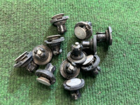 サイドシルクリップ SUBARU LANCASTER OEM 909140020 BH9 2002 GREEN 1U7