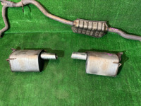 หม้อพักไอเสีย и средняя часть SUBARU OUTBACK OEM 44200AG160 44300AG040 44300AG050 BP9 2004 EJ253 AT