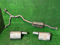 หม้อพักไอเสีย и средняя часть SUBARU OUTBACK OEM 44200AG160 44300AG040 44300AG050 BP9 2004 EJ253 AT