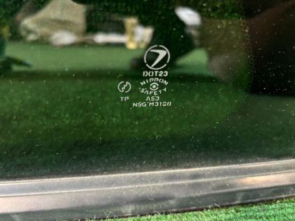 Left rear quarter glass SUBARU OUTBACK OEM 65210AG050 BP9 2004