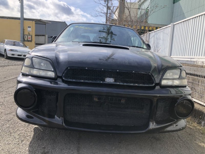 前保险杠 Tommy Kaira SUBARU LEGACY OEM 57703AE010VF, E7717AE030VF BE5 1999 BLACK 47A, 88H