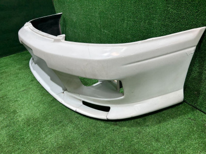 フロントバンパー SUBARU LEGACY OEM 57703AE180WG BH5 2002 WHITE 51E