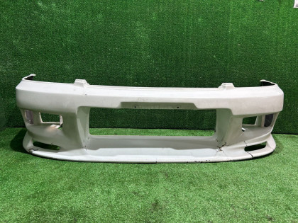 フロントバンパー SUBARU LEGACY OEM 57703AE180WG BH5 2002 WHITE 51E