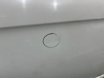 Дверь задняя левая SUBARU LEGACY OEM 60400AE410 BH5 2002 WHITE 51E