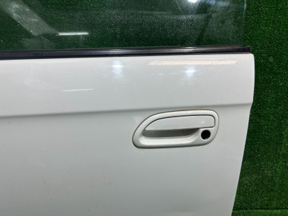左フロントドア SUBARU LEGACY OEM 60009AE010 BH5 2002 WHITE 51E