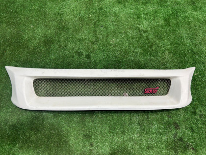 フロントグリル STI SUBARU LEGACY OEM 91121AE410 BH5 2002 WHITE 51E